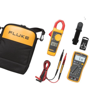 Fluke 117/323 Electricians Combo Kit, Digital Multimeter and Clamp Meter - 117/323