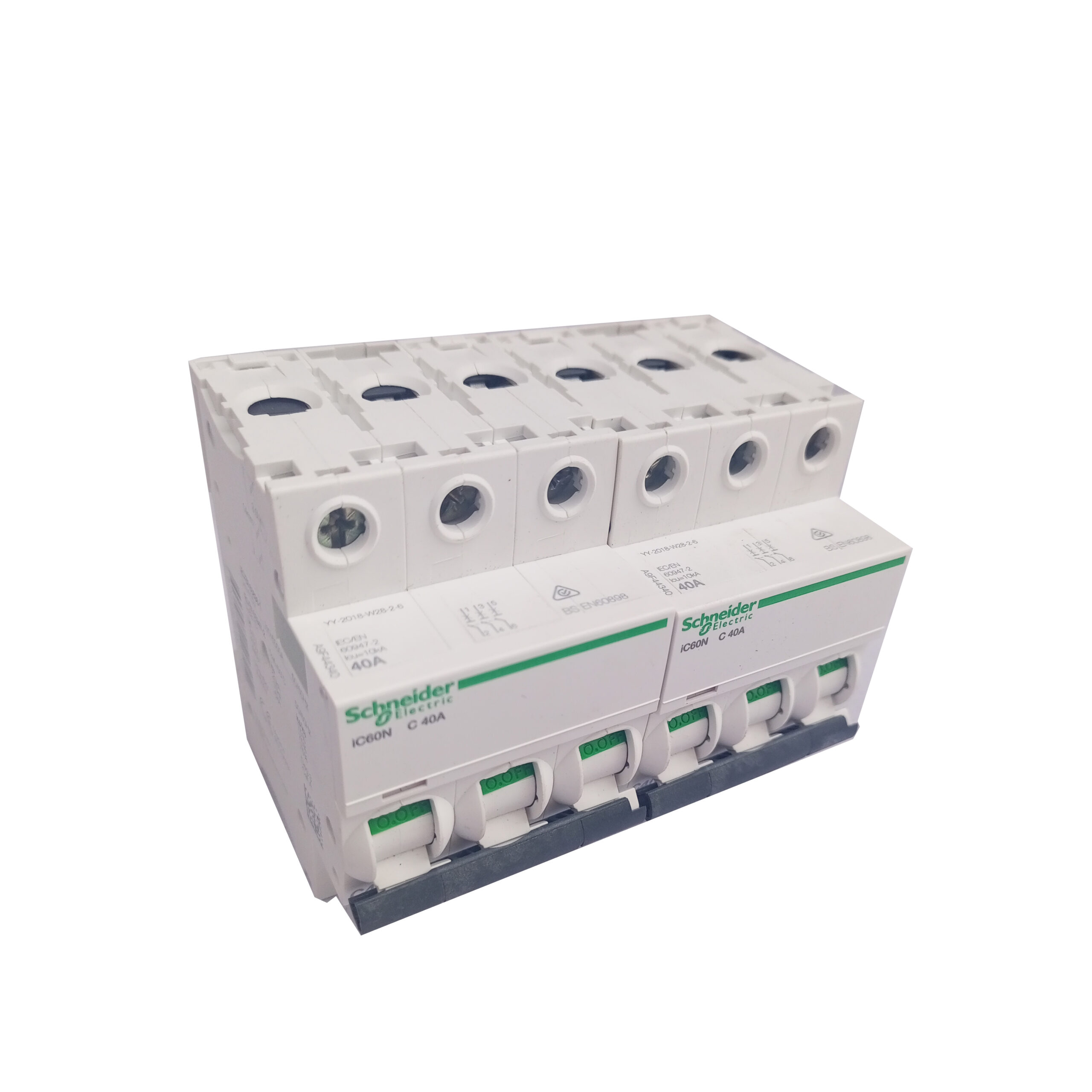 Acti9 iC60N 3P 40A C Miniature Circuit Breaker - A9F44340