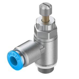 One-Way Flow Control Valve - GRLA-1/4-QS-6-RS-D