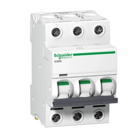Acti9 iC60N 3P 32A C Miniature Circuit Breaker - A9F44332